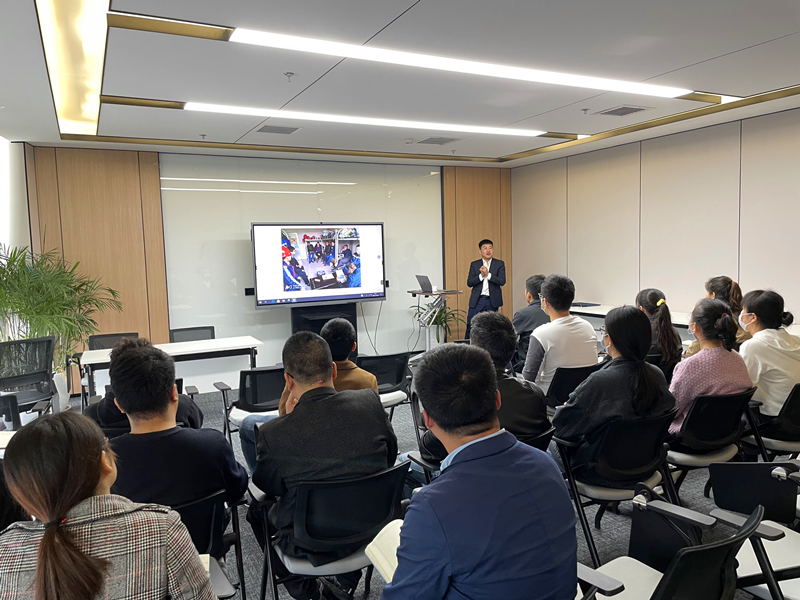 北京新能科技公司組織開展“不負韶華,筑夢時代”主題青年職工座談會